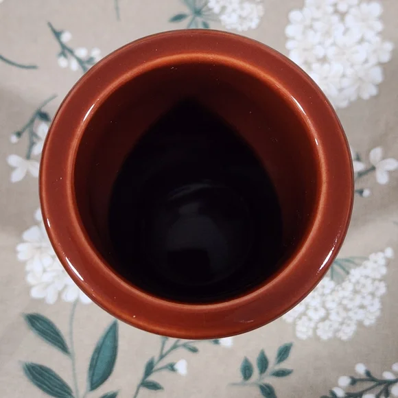 Dansk Brown Cylinder Vase Scandinavian Minimalist Style Vase Dansk NR Japan Vase - Picture 6 of 10